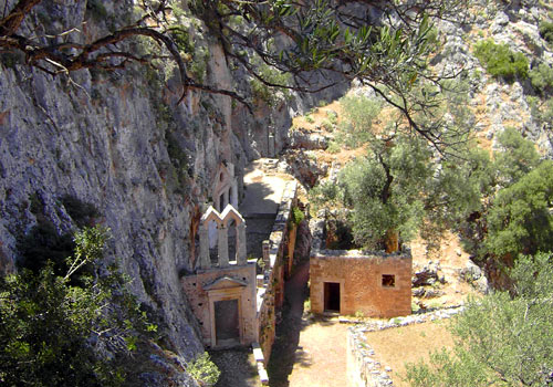 Crete walks: Monastery Gouverneto