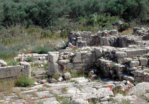 Crete walks: Ruins near Aptera