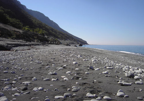 Wandern auf Kreta: Strand von Agios Pavlos